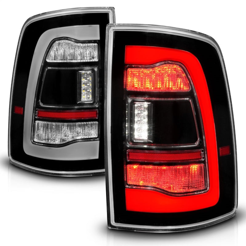 ANZO 311469 FITS 09-18 Dodge Ram 1500 Sequential LED Taillights Black