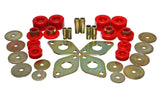 Energy Suspension 8.4107R - 01-04 Toyota Pickup 2WD/4WD (Exc T-100/Tundra) Red Body Cab Mount Set