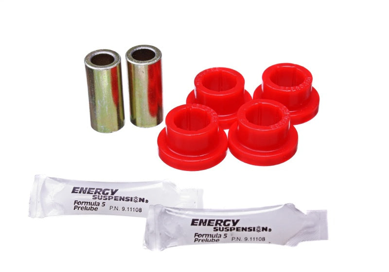 Energy Suspension 8.7106R - 96-02 Toyota 4-Runner 2WD/4WD Red Rear Track Arm Bushing Set