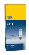 Load image into Gallery viewer, Hella 6411 - Universal Clear 12V 10W 10x41mm T3.25 Bulb