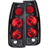 ANZO 211154 FITS: 1999-2000 Cadillac Escalade Taillights Dark Smoke 3D Style