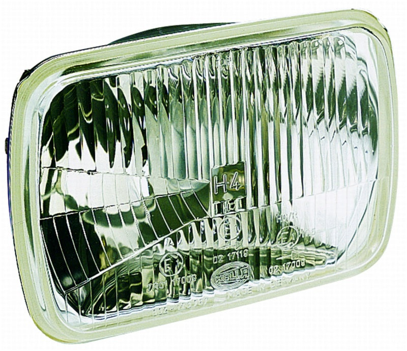 Hella 3427811 - Vision Plus 8in x 6in Sealed Beam Conversion Headlamp Kit (Legal in US for MOTORCYLCES ONLY)