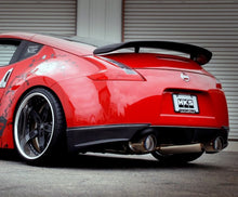 Load image into Gallery viewer, HKS 32009-BN004 - 09+ 370z Dual Hi-Power Titanium Tip Catback Exhaust (requires removal of emissions canister shie