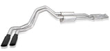 Stainless Works FT220CBL-B - 20-21 Ford F-250/F-350 7.3L 304SS Legend Catback w/ 4in Matte Black Tips