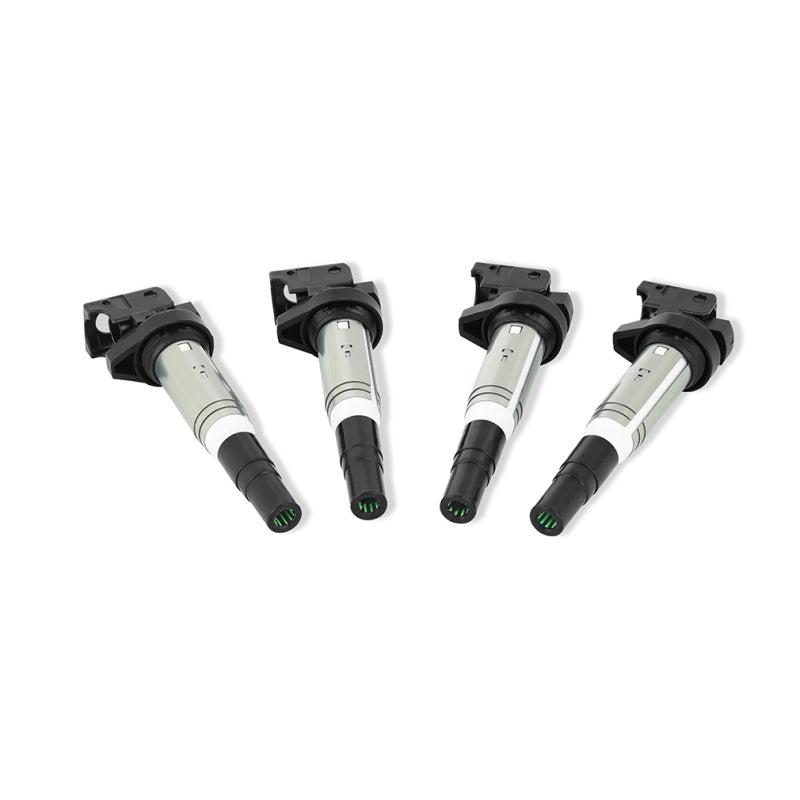 Mishimoto MMIG-BMW-0204 FITS 2002+ BMW M54/N20/N52/N54/N55/N62/S54/S62 Four Cylinder Ignition Coil Set of 4