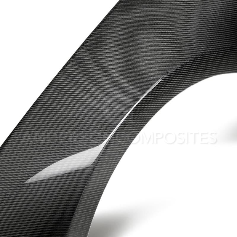 Anderson Composites AC-FF18FDMU-GR FITS 2018 Ford Mustang GT350 Style Carbon Fiber Fenders (Pair)