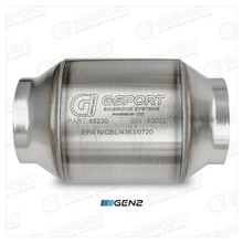 Load image into Gallery viewer, G-Sport 85230 - GESI 400 CPSI GEN 2 EPA Compliant 3.0in Inlet/Outlet Catalytic Converter (500-850HP)