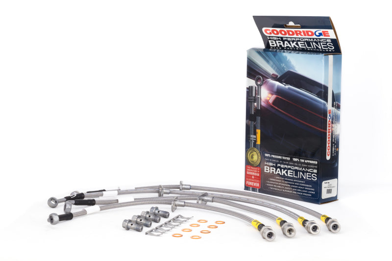 Goodridge 24229 - 13-15 Subaru Crosstrek XV (All Models) SS Brake Line Kit