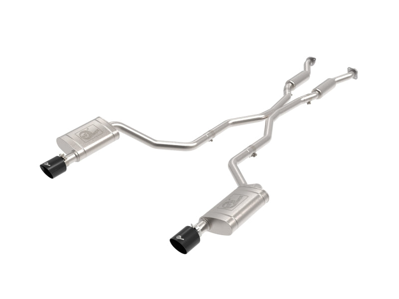 aFe 49-32086-B FITS 11-21 Dodge Durango V6-3.6L / V8-5.7L MACH Force-Xp 304 SS Cat-Back Exhaust System w/ Black Tip