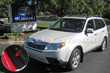 Load image into Gallery viewer, Rally Armor MF11-UR-BLK/GRY FITS: 2009+ Subaru Forester UR Black Mud Flap w/ Grey Logo