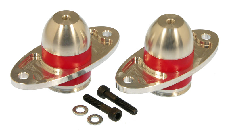 Prothane 05-06 Ford Mustang Bullet Motor Mounts - Red - free shipping - Fastmodz