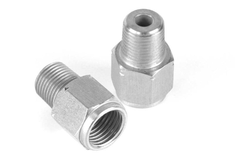 Haltech HT-010921 - M10 x 1.0 to 1/8 BSPT AdaptorStainless Steel