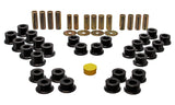 Energy Suspension 11.3106G - 90-97 Mazda Miata Black Rear Control Arm Bushing Set
