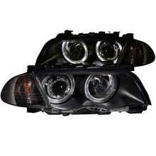 Load image into Gallery viewer, ANZO 121261 -  FITS: 1999-2001 BMW 3 Series E46 Projector Headlights w/ Halo Black (CCFL)