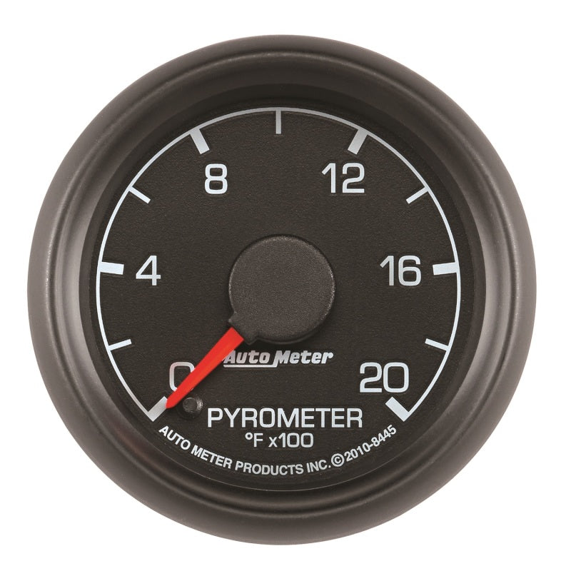 AutoMeter 8445 - Autometer Factory Match Ford 52.4mm Full Sweep Electronic 0-2000 Deg F EGT/Pyrometer Gauge