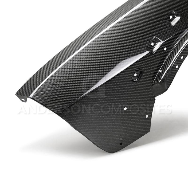 Anderson Composites AC-FF18DGCHHC FITS 2018 Dodge Demon Carbon Fiber Front Fenders (Pair)