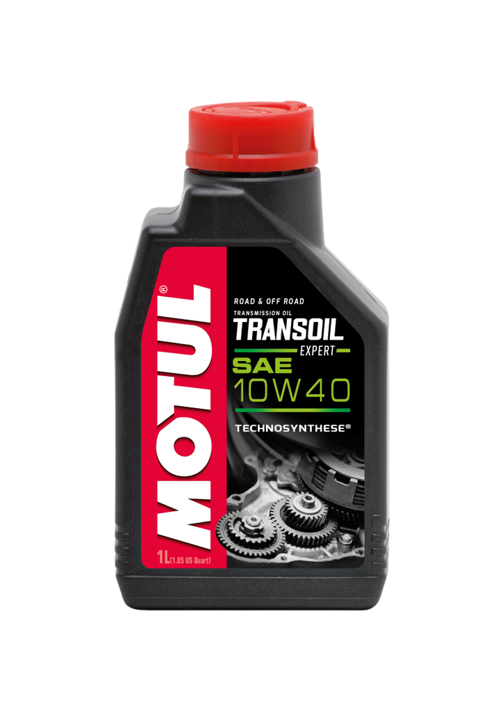 Motul 105895 - 1L Powersport TRANSOIL Expert SAE 10W40 Technosynthese Fluid for Gearboxes