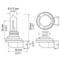 Load image into Gallery viewer, Hella H9 - Bulb  12V 65W PGJ19-5 T4