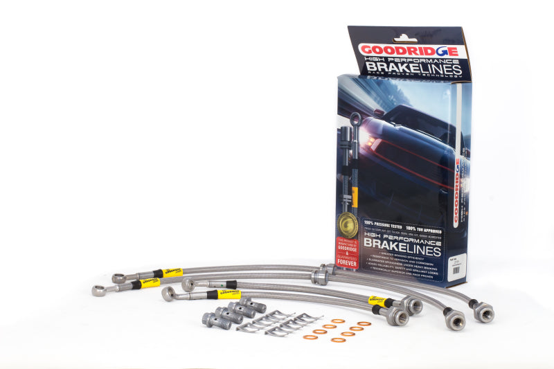 Goodridge 22136 - 09-13 Nissan Maxima All Models Stainless Steel Brake Lines Kit