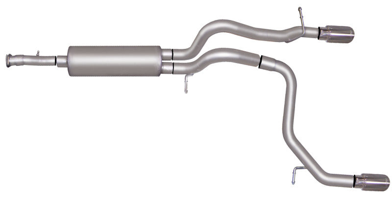 Gibson 312700 - 07-10 Hummer H3 Base 3.7L 2.5in Cat-Back Dual Split Exhaust Aluminized