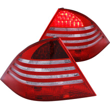 Load image into Gallery viewer, ANZO 321055 FITS 2000-2005 Mercedes Benz S Class W220 LED Taillights Red/Clear