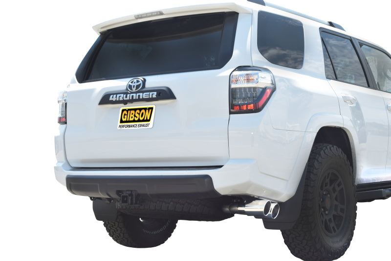 Gibson 17-19 Toyota 4Runner Limited 4.0L 2.5in Cat-Back Dual Sport Exhaust - Stainless - free shipping - Fastmodz