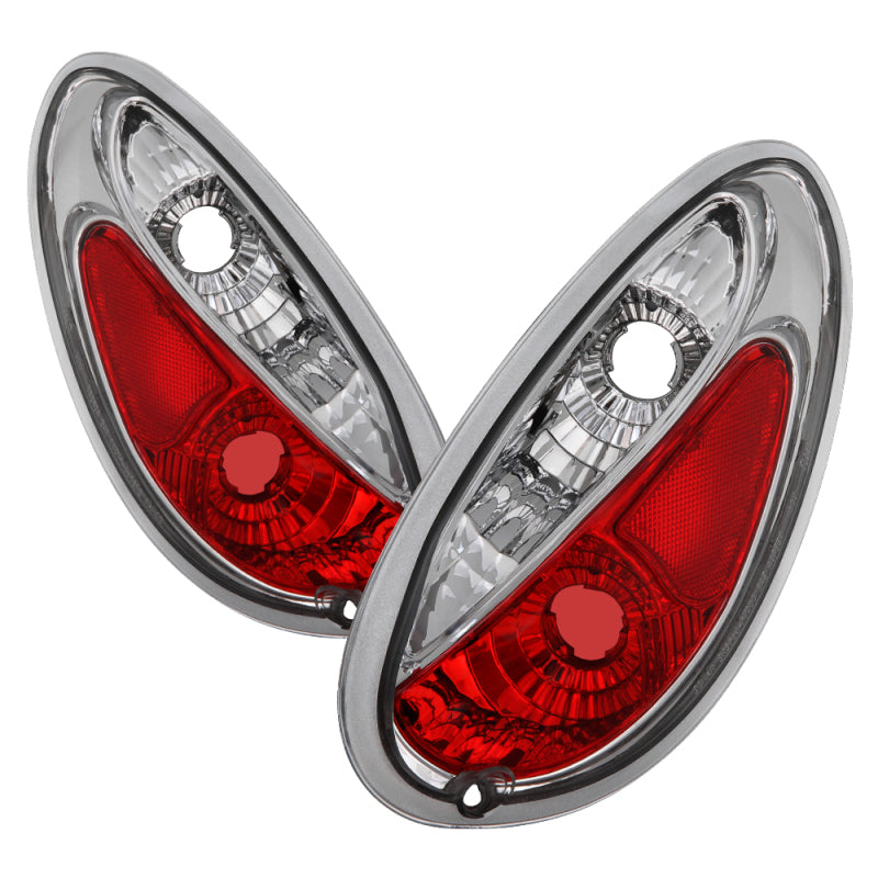 SPYDER 5001672 - Spyder Chrysler PT Cruiser 01-05 Euro Style Tail Lights Chrome ALT-YD-CPT01-C