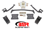 BMR Suspension TBR004H - BMR 79-04 Fox Mustang Torque Box Reinforcement Plate Kit(TBR005H And TBR003H) Black Hammertone