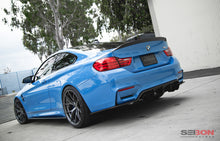 Load image into Gallery viewer, Seibon RS14BMWF82-C FITS 15-18 BMW F82 M4 C-Style Carbon Fiber Rear Spoiler