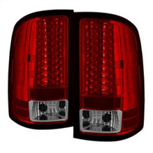 Load image into Gallery viewer, SPYDER 5014955 - Spyder GMC Sierra 07-13 (Not 3500 Dually 4 Rear Wheels)LED Tail Lights Red Clear ALT-YD-GS07-LED-RC