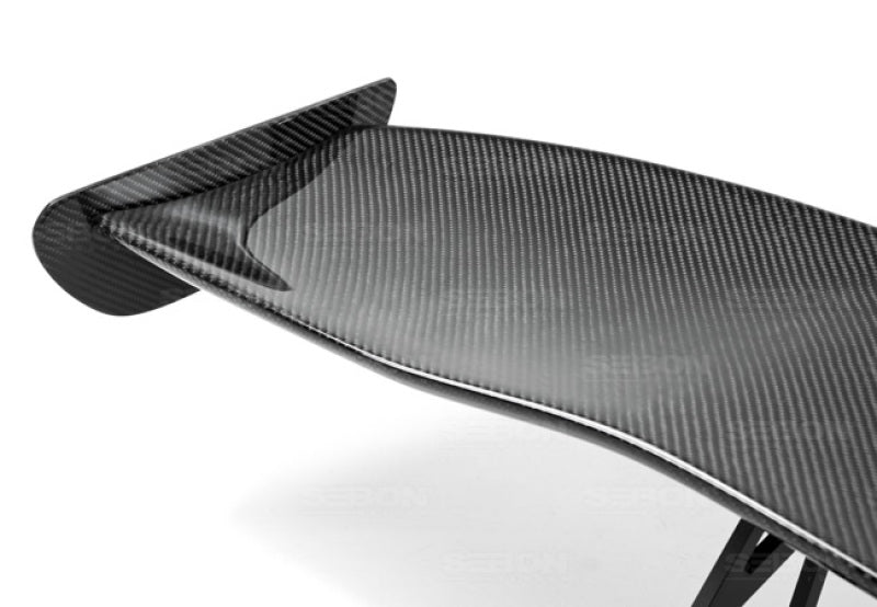 Seibon GTWING-1 - Universal GT Style Carbon Fiber Rear Spoiler