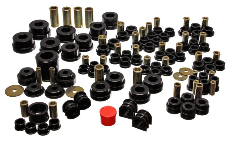 Energy Suspension 7.18108G - 02-09 Nissan 350Z / 03-07 Infiniti G35 Coupe Black Hyper-Flex Master Bushing Set