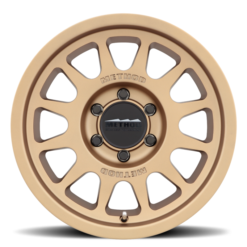 Method Wheels MR70368060900 - Method MR703 16x8 0mm Offset 6x5.5 106.25mm CB Method Bronze Wheel