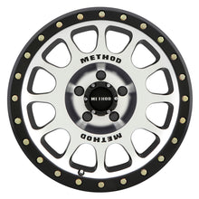 Load image into Gallery viewer, Method Wheels MR30578550300 -Method MR305 NV 17x8.5 0mm Offset 5x5 94mm CB Machined/Black Street Loc Wheel