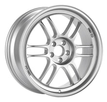 Load image into Gallery viewer, Enkei 3796704943SP - RPF1 16x7 4x100 43mm Offset 73mm Bore Silver Wheel Miata 4-Lug / 02-06 Mini / Honda &amp; Acura