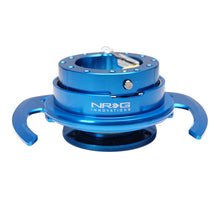 Load image into Gallery viewer, NRG SRK-700BL - Quick Release Kit Gen 4.0 Blue Body / Blue Ring w/ Handles