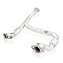 Load image into Gallery viewer, Stainless Works 15-18 F-150 3.5L Downpipe 3in High-Flow Cats Y-Pipe Factory Connection - free shipping - Fastmodz
