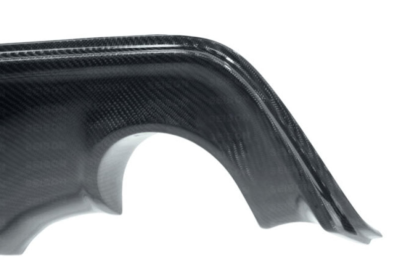 Seibon RDC1213SCNFRS FITS 12-13 BRZ/FRS Carbon Fiber Rear Diffuser Cover