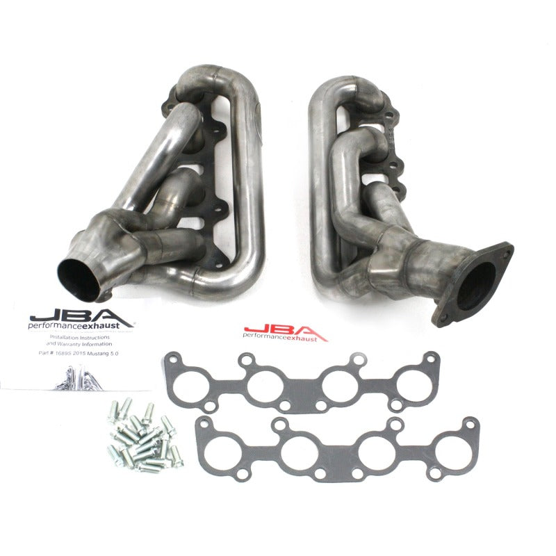 JBA 1689S - 15-20 Ford Mustang 5.0L Coyote 1-3/4in Primary Raw 409SS Cat4Ward Header