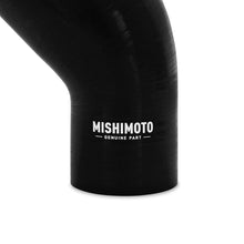 Load image into Gallery viewer, Mishimoto MMCP-R45-30375BK - Silicone Reducer Coupler 45 Degree 3in to 3.75inBlack