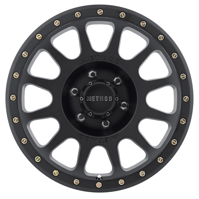 Method Wheels MR30589016518 - Method MR305 NV 18x9 +18mm Offset 6x135 94mm CB Matte Black Wheel