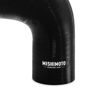 Load image into Gallery viewer, Mishimoto MMCP-R90-3035BK - Silicone Reducer Coupler 90 Degree 3in to 3.5inBlack