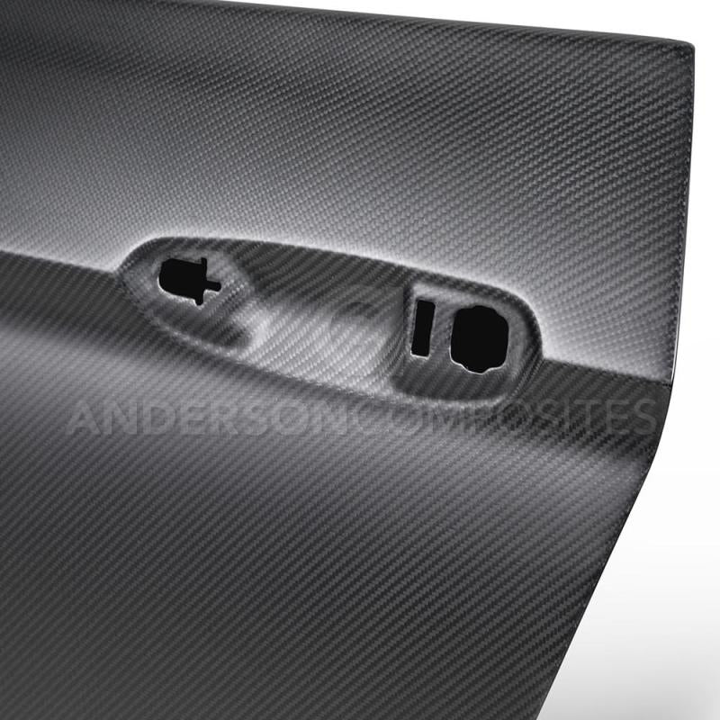 Anderson Composites AC-DD15FDMU-DRY FITS 15-17 Ford Mustang Dry Carbon Doors (Pair)