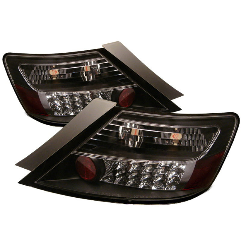 SPYDER 5004499 - Spyder Honda Civic 06-08 2Dr LED Tail Lights Black ALT-YD-HC06-2D-LED-BK