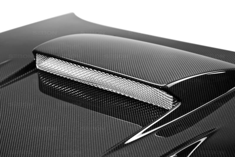 Seibon HD0405SBIMP-CWII FITS 04-05 Subaru WRX/STi CWII Carbon Fiber Hood