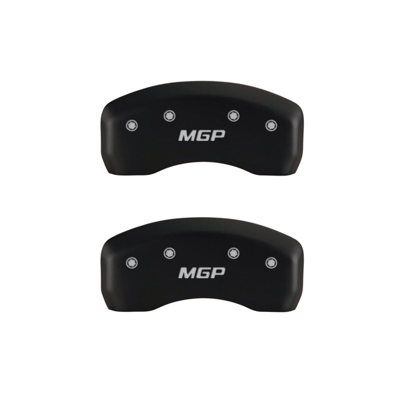 MGP 23197SMGPRD FITS 23197SRD23209SRD4 Caliper Covers Engraved Front & Rear Red finish silver ch
