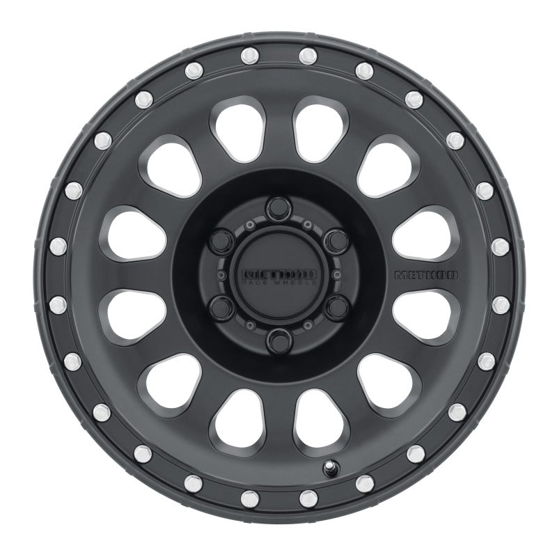 Method Wheels MR31578560500 - Method MR315 17x8.5 0mm Offset 6x5.5 106.25mm CB Matte Black Wheel