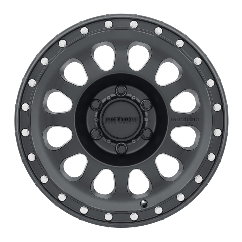Method Wheels MR31589060518 -Method MR315 18x9 +18mm Offset 6x5.5 106.25mm CB Matte Black Wheel