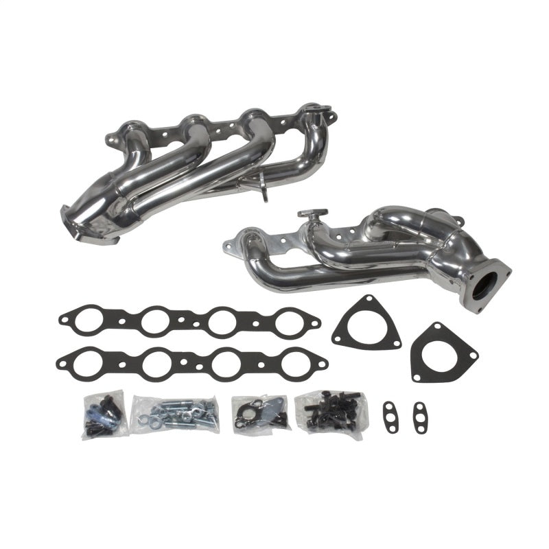 BBK 4005 FITS 99-04 GM Truck SUV 4.8 5.3 Shorty Tuned Length Exhaust Headers1-3/4 Titanium Ceramic