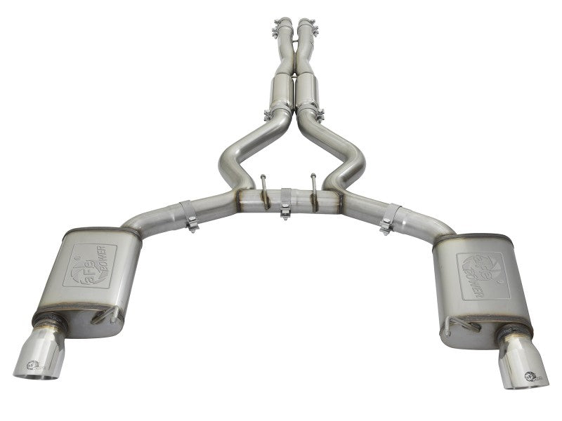 aFe 49-36442-P FITS MACHForce XP 3in-2.5in 304SS Exhaust Cat-Back 15-20 Audi S3 L4-2.0L (t) - Polished Tips